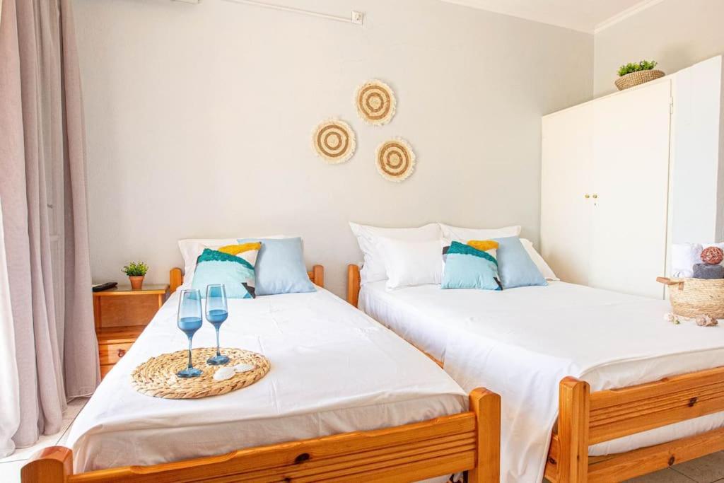 Blue Maraci 2 - Sea View, Kitchen, Beach Access Apartment Himare Ngoại thất bức ảnh